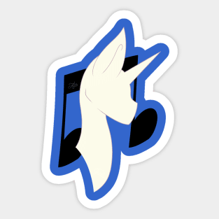 Silhouette - Vinyl Scratch Sticker